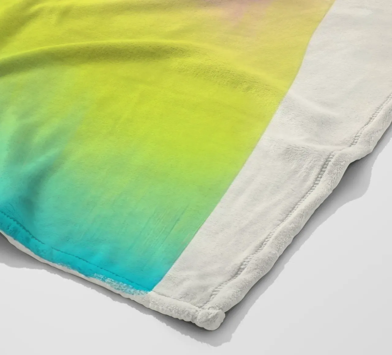 Gradiente di colori al neon - cielo al crepuscolo coperta in pile da Euphoria Theresa