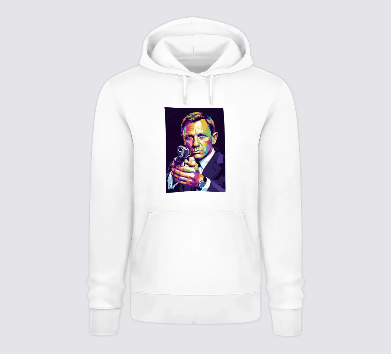Daniel Craig - James Bond #1 felpa con cappuccio da Hantamrata