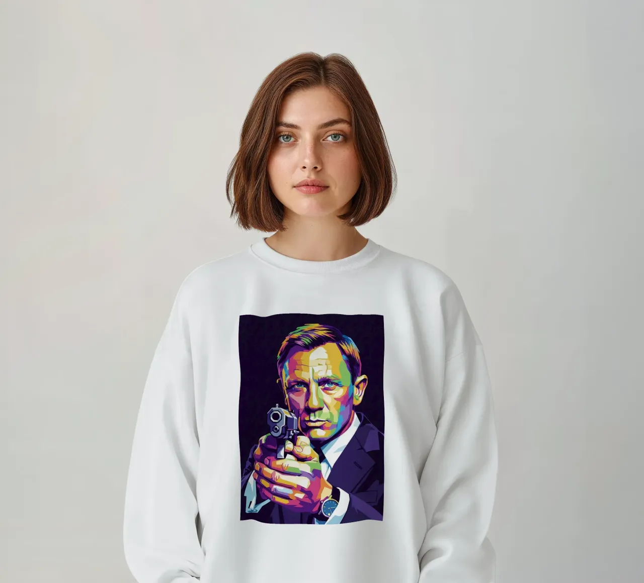 Daniel Craig - James Bond #1 felpa da Hantamrata