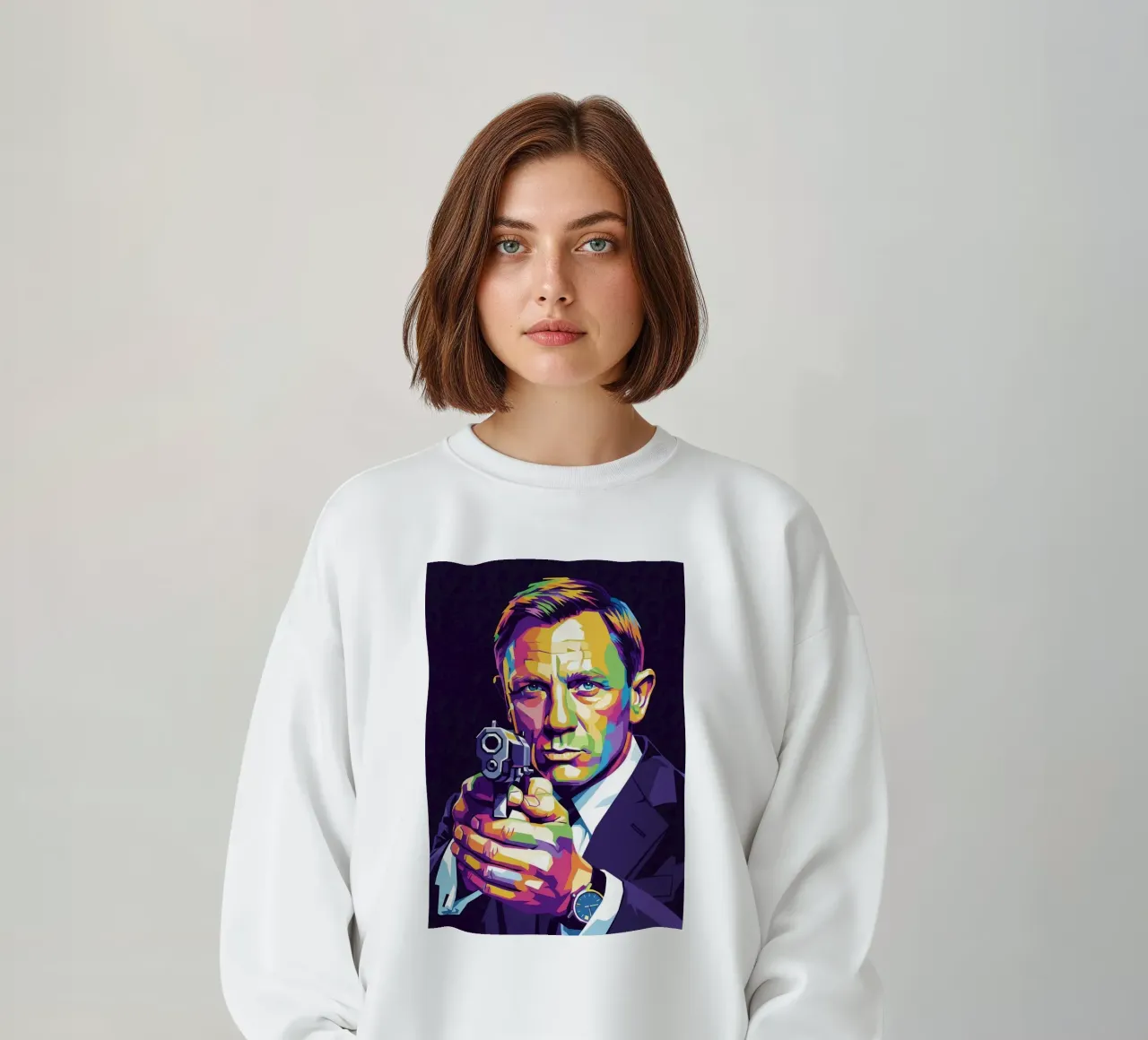 Daniel Craig - James Bond #1 felpa da Hantamrata