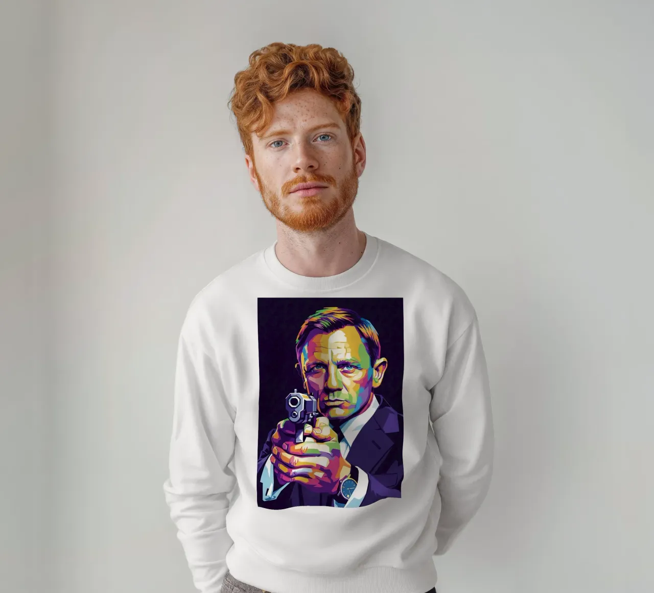 Daniel Craig - James Bond #1 felpa da Hantamrata