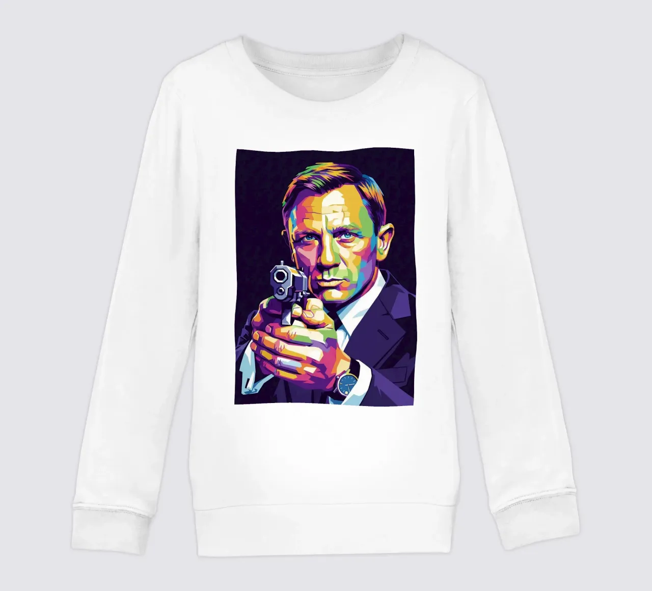 Daniel Craig - James Bond #1 felpa bambino da Hantamrata