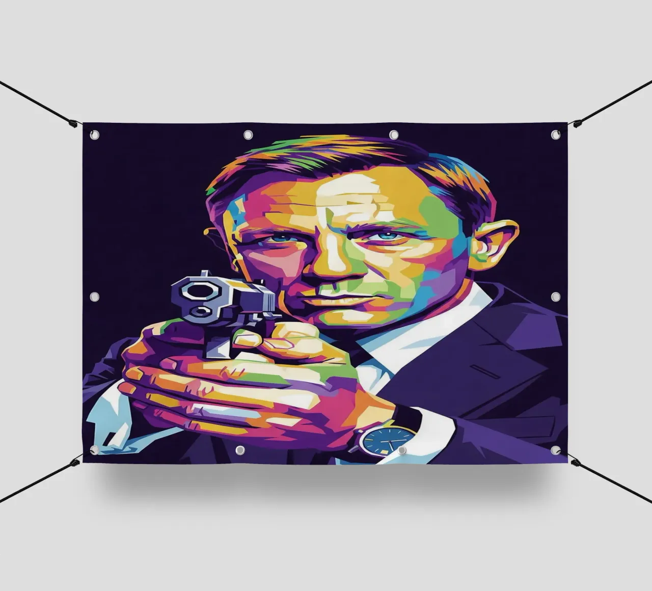 Daniel Craig - James Bond #1 telo in pvc da Hantamrata