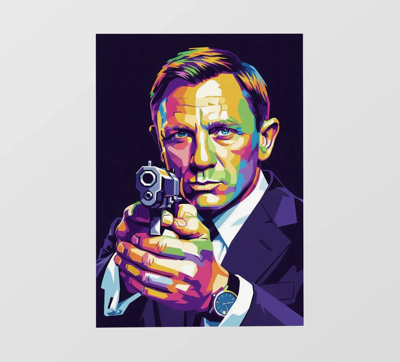 Daniel Craig - James Bond #1 telo in pvc da Hantamrata