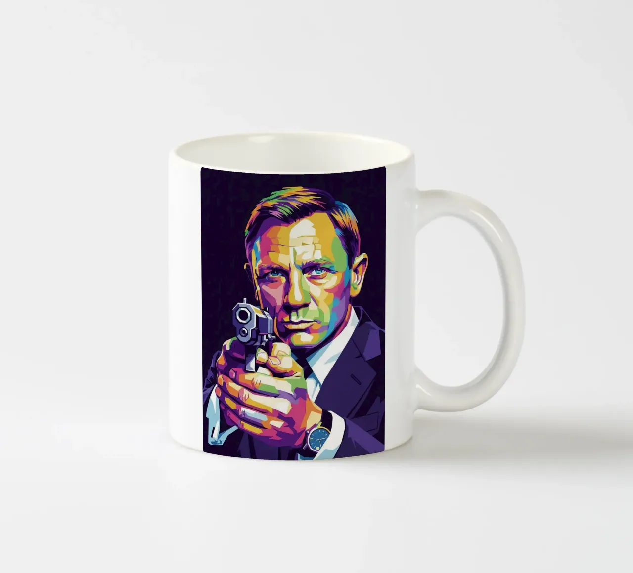 Daniel Craig - James Bond #1 tazza in ceramica da Hantamrata