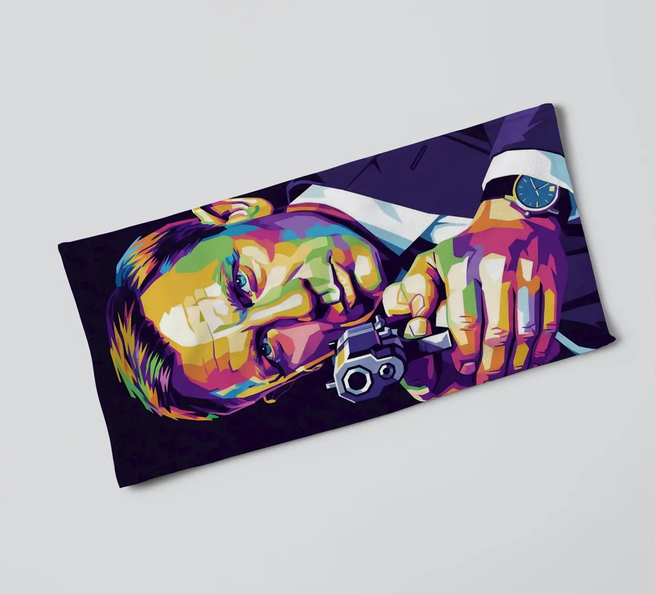 Daniel Craig - James Bond #1 towel by Hantamrata
