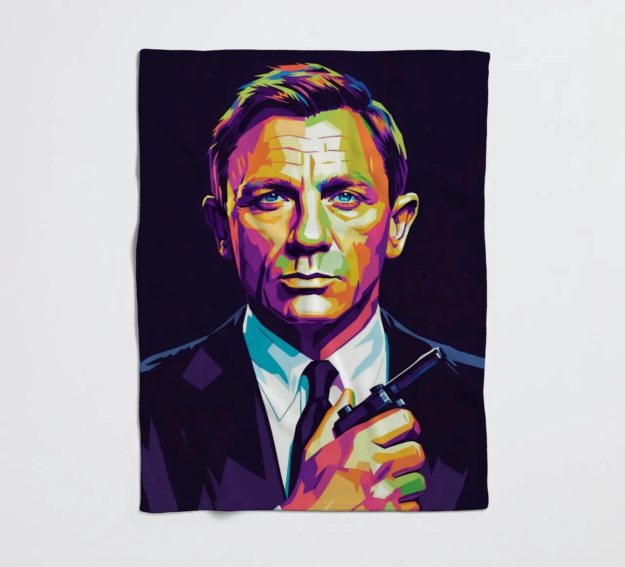 Daniel Craig - James Bond #2 coperta in pile da Hantamrata