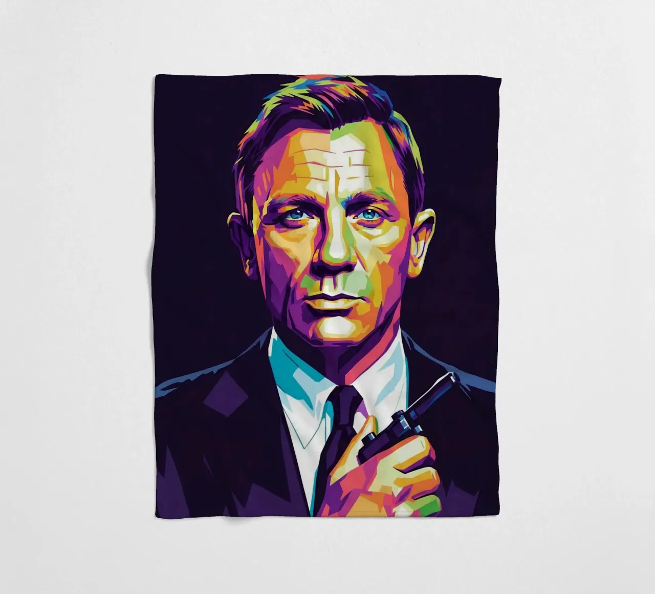 Daniel Craig - James Bond #2 coperta in pile da Hantamrata
