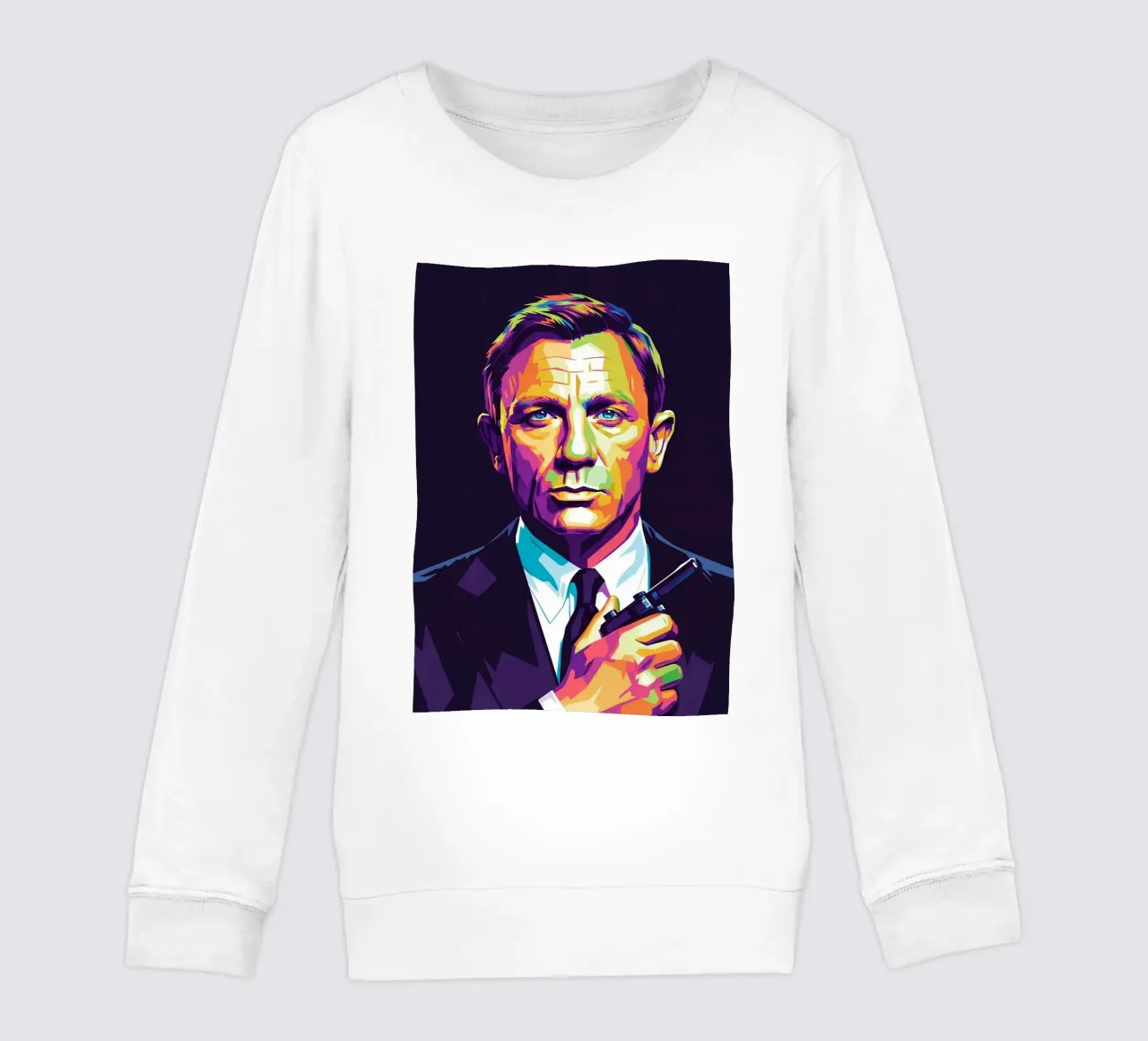 Daniel Craig - James Bond #2 felpa bambino da Hantamrata