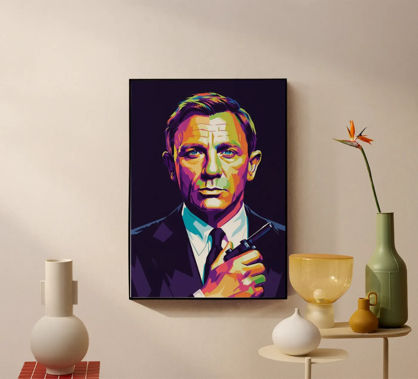 Daniel Craig - James Bond #2 plexiglass da Hantamrata