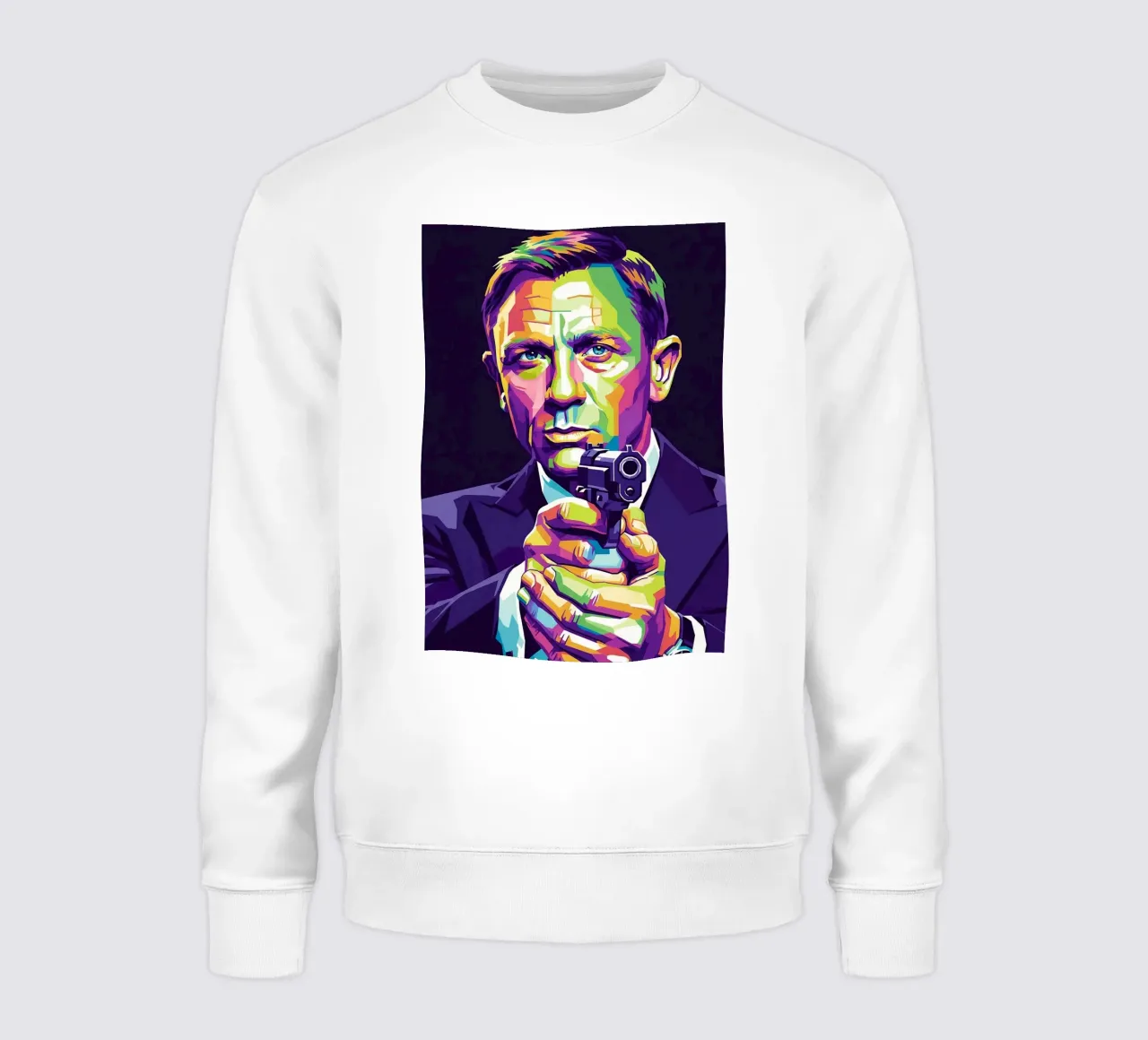 Daniel Craig - James Bond #3 felpa da Hantamrata