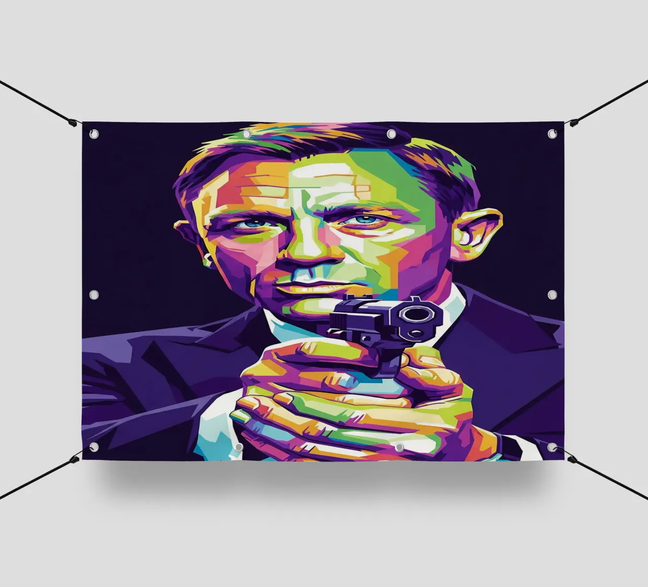 Daniel Craig - James Bond #3 telo in pvc da Hantamrata