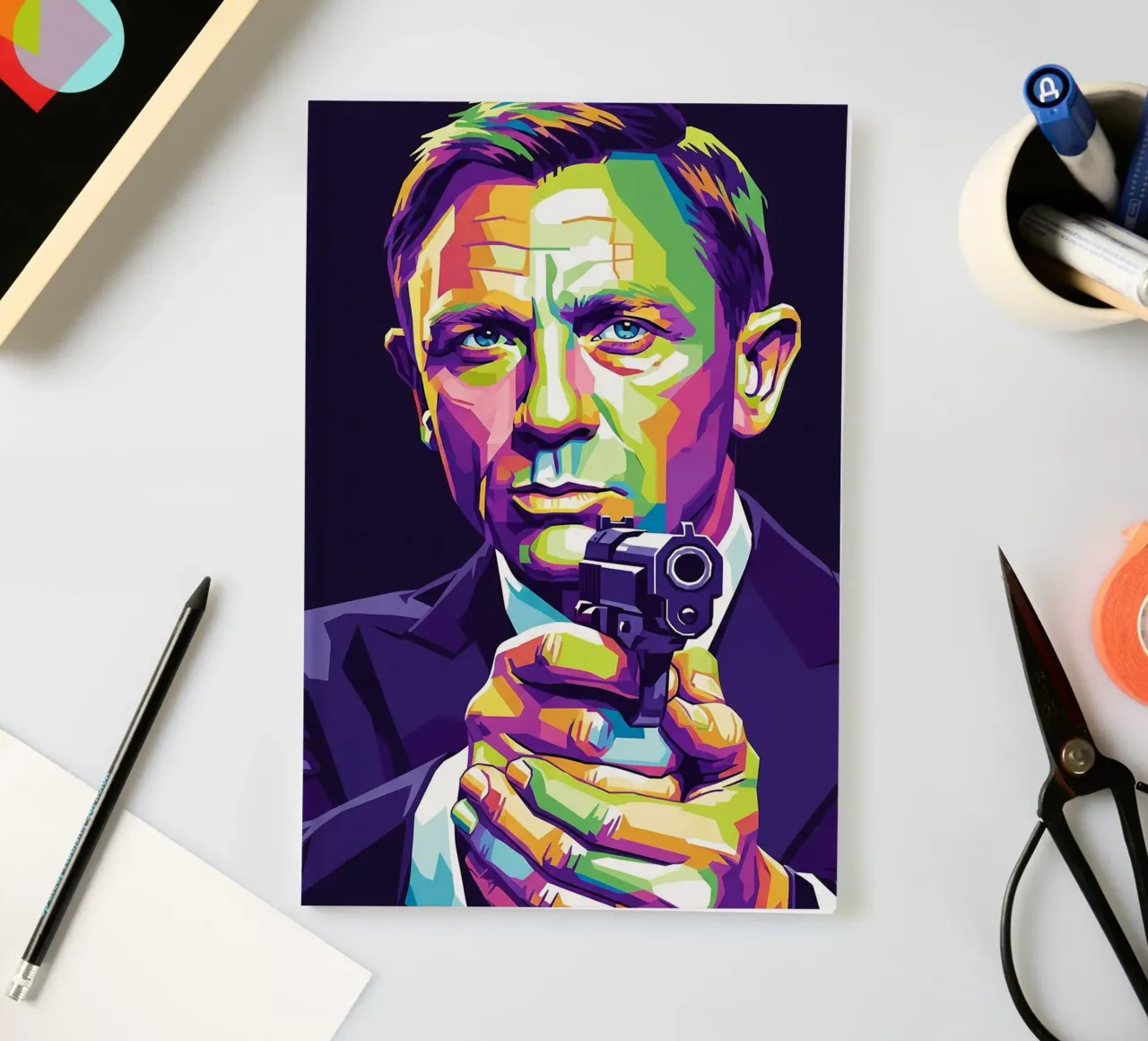 Daniel Craig - James Bond #3 notebook by Hantamrata