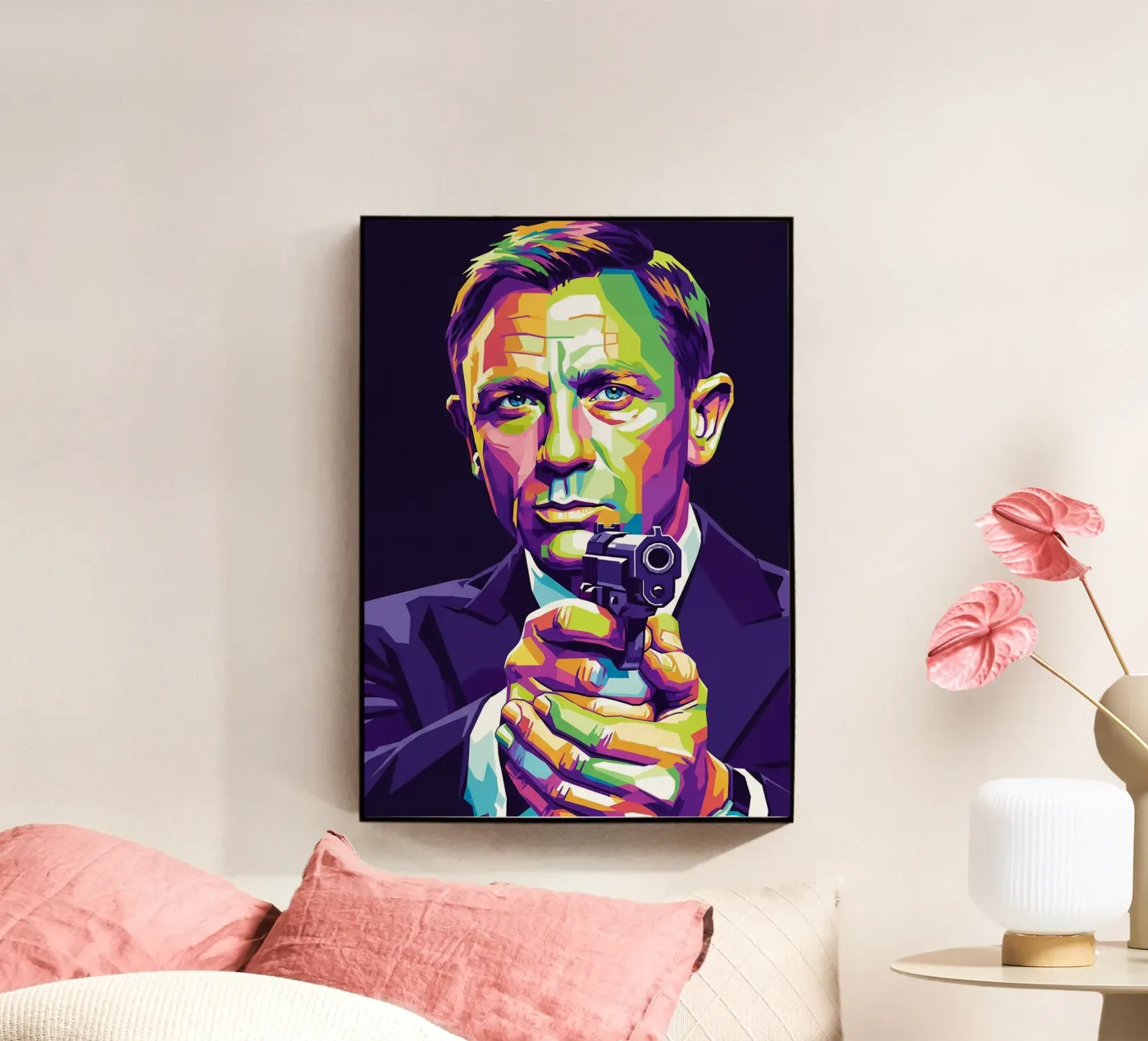 Daniel Craig - James Bond #3 plexiglass da Hantamrata