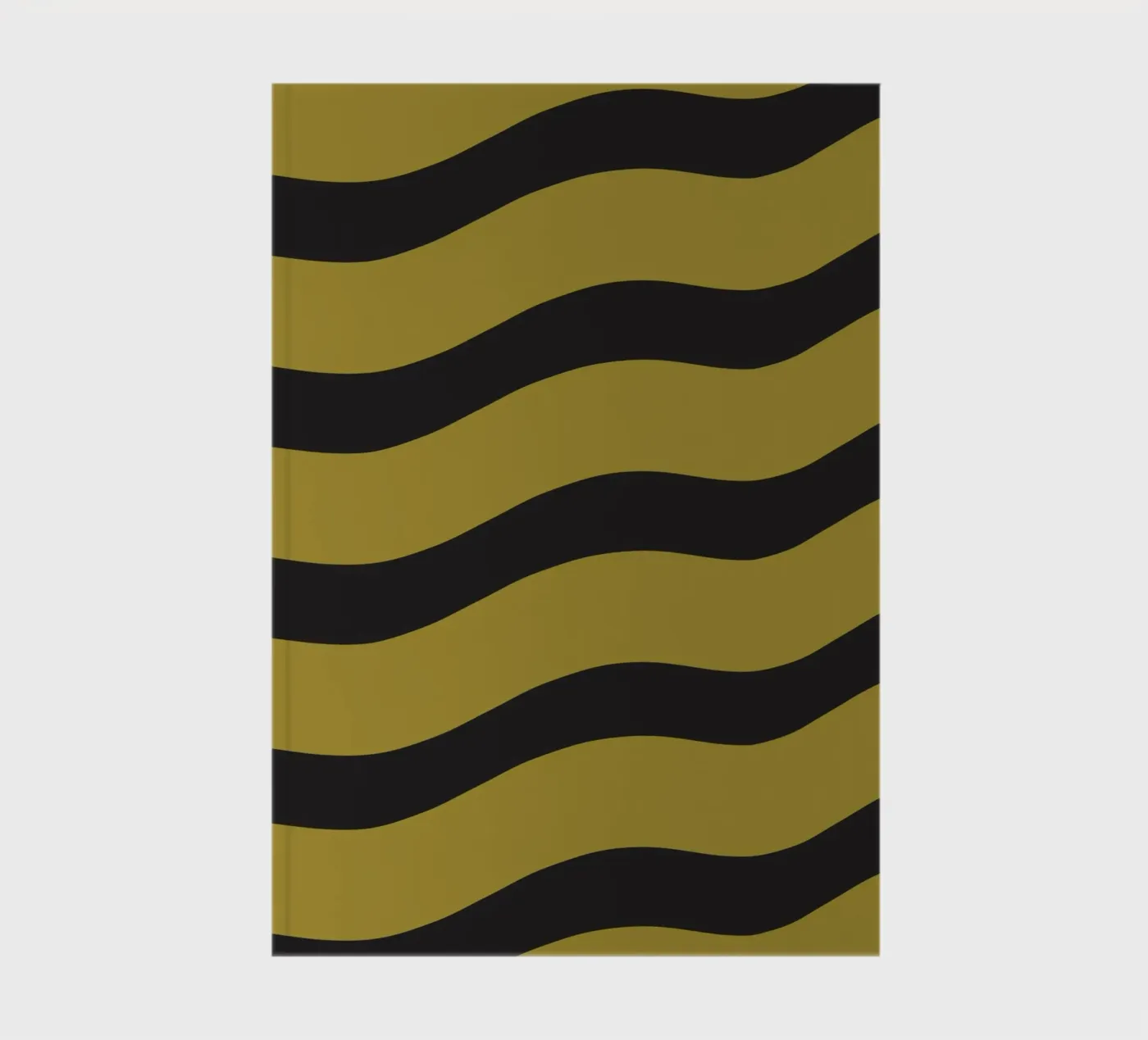 Waves pattern 27 notebook by Little Dean