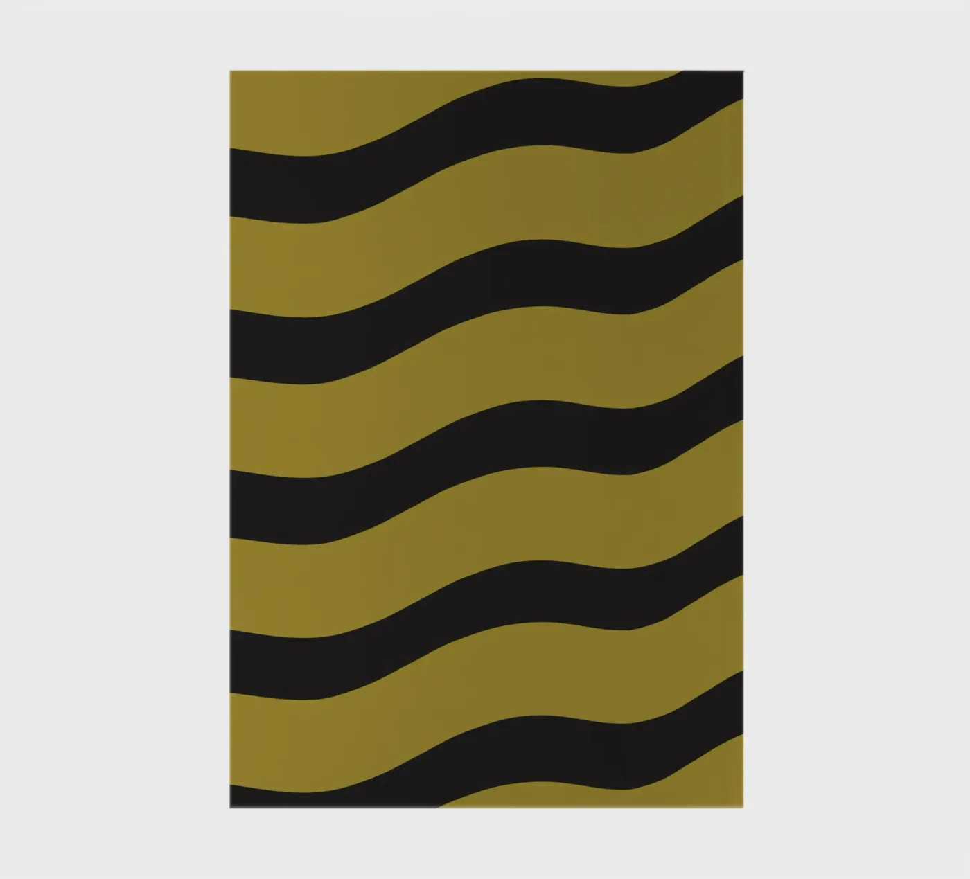 Waves pattern 27 notebook by Little Dean