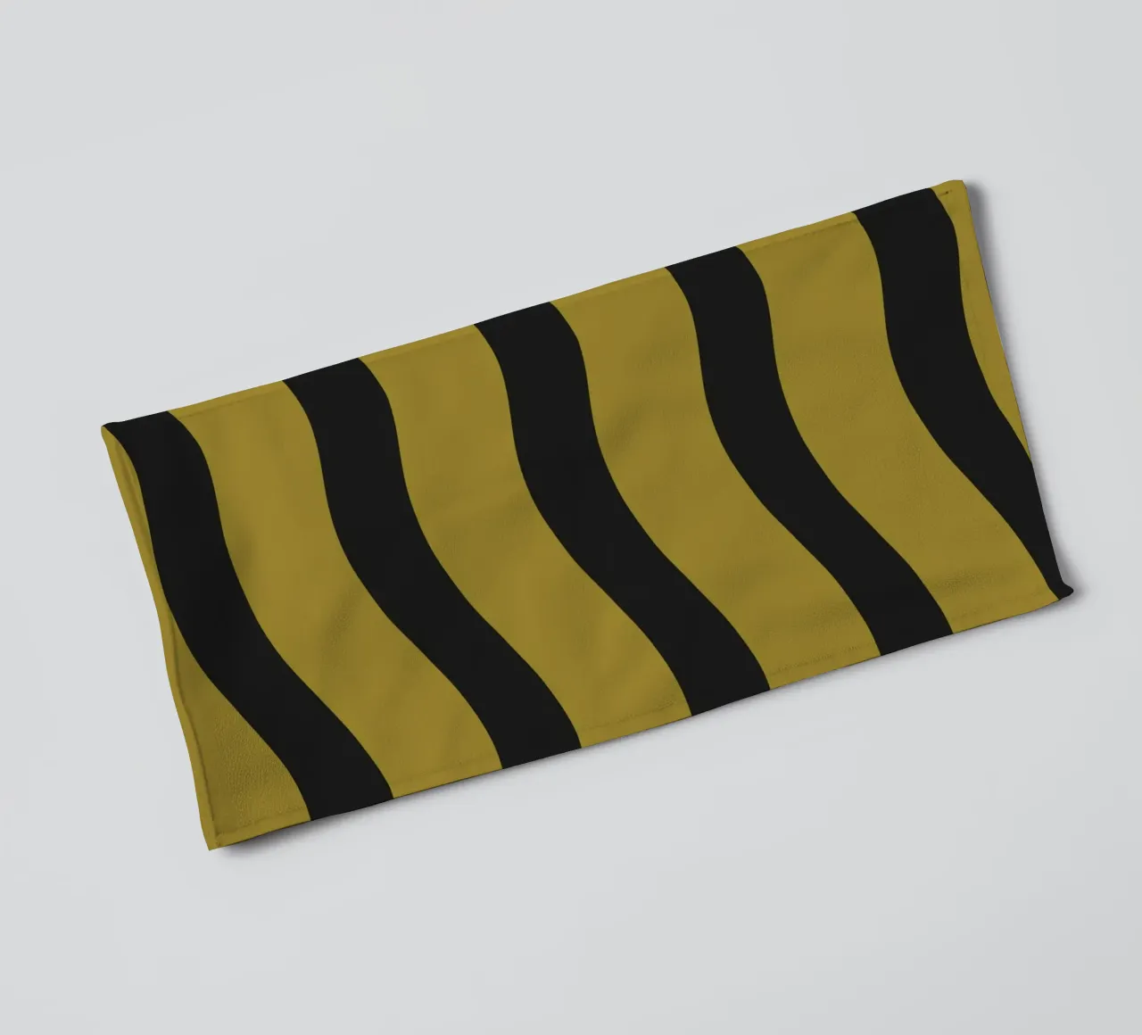 Waves pattern 27 towel by Little Dean