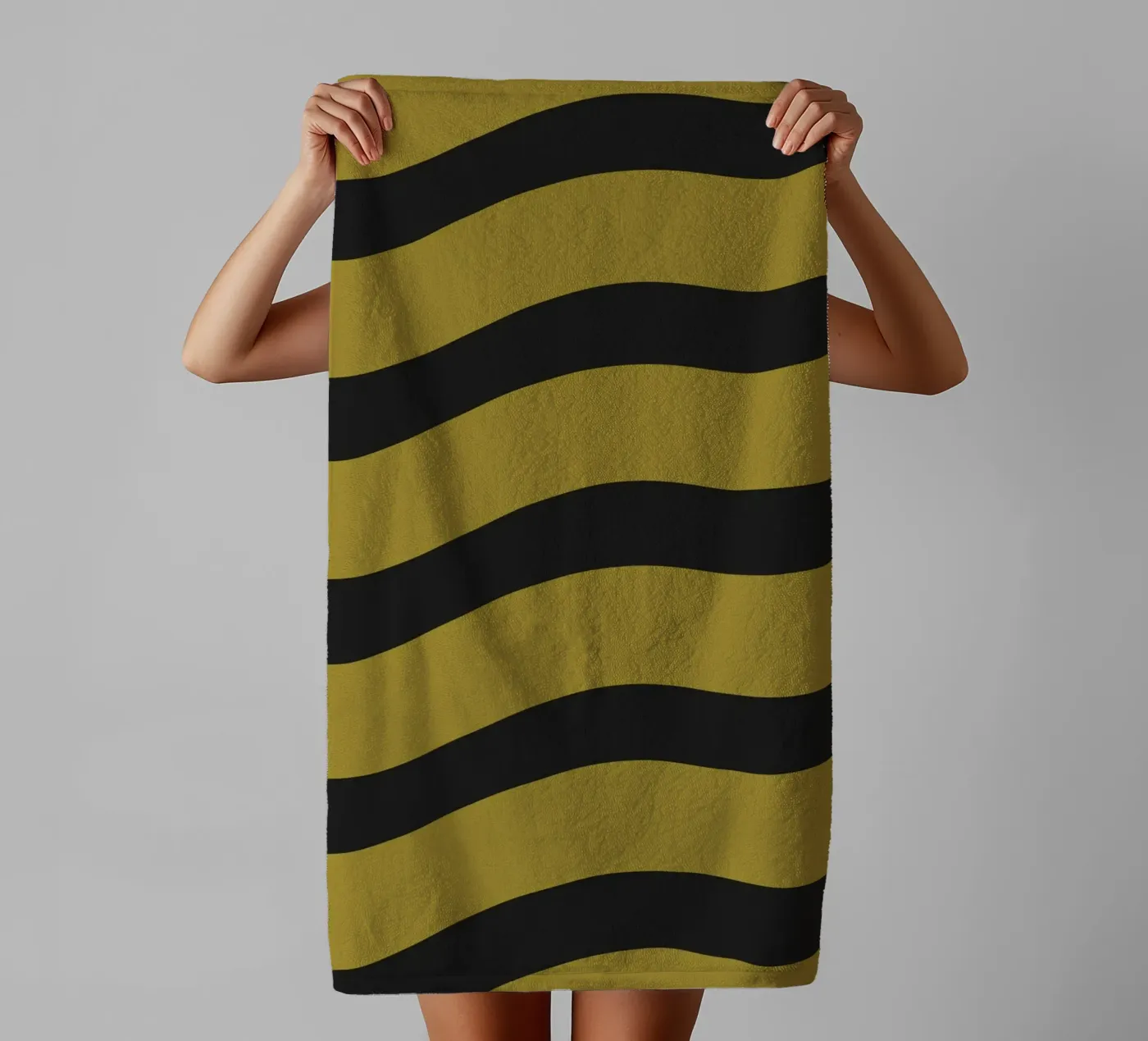 Schema delle onde 27 asciugamano da bagno da Little Dean