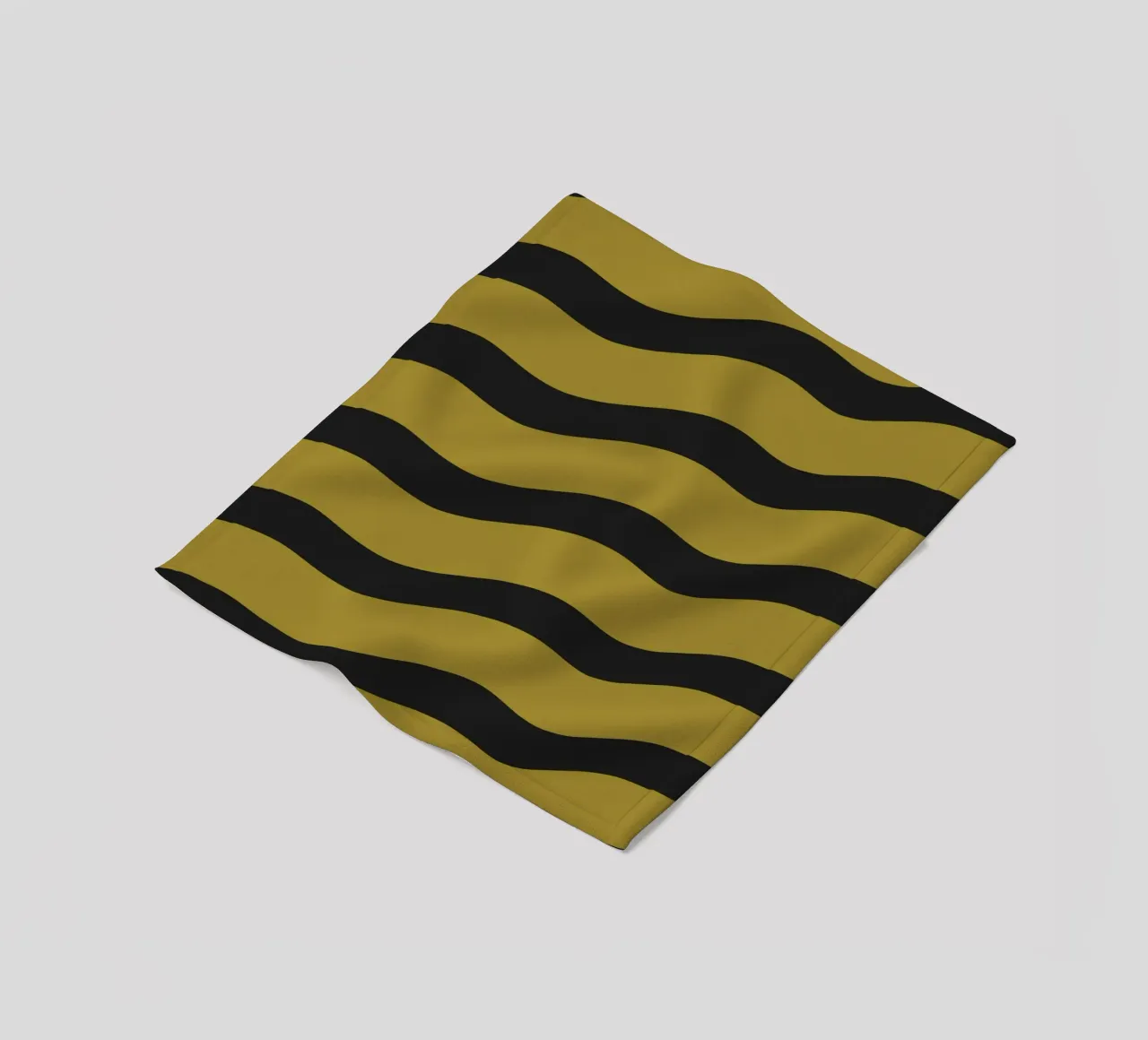 Waves pattern 27 Fleecedecke von Little Dean