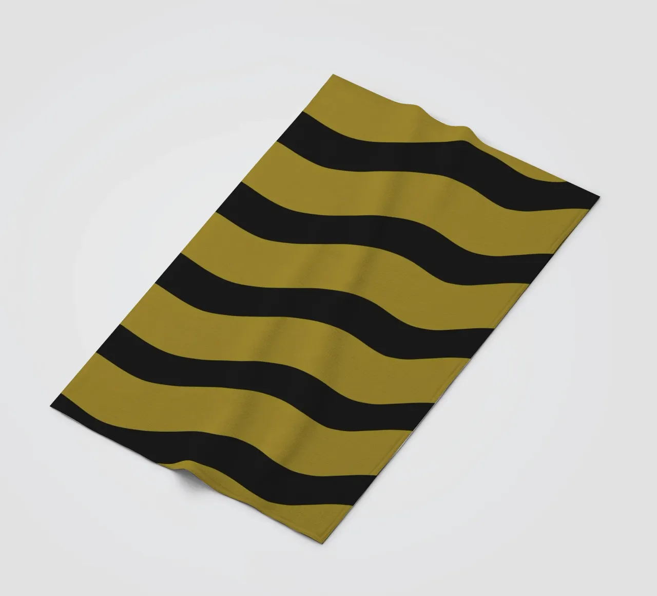 Waves pattern 27 Fleecedecke von Little Dean