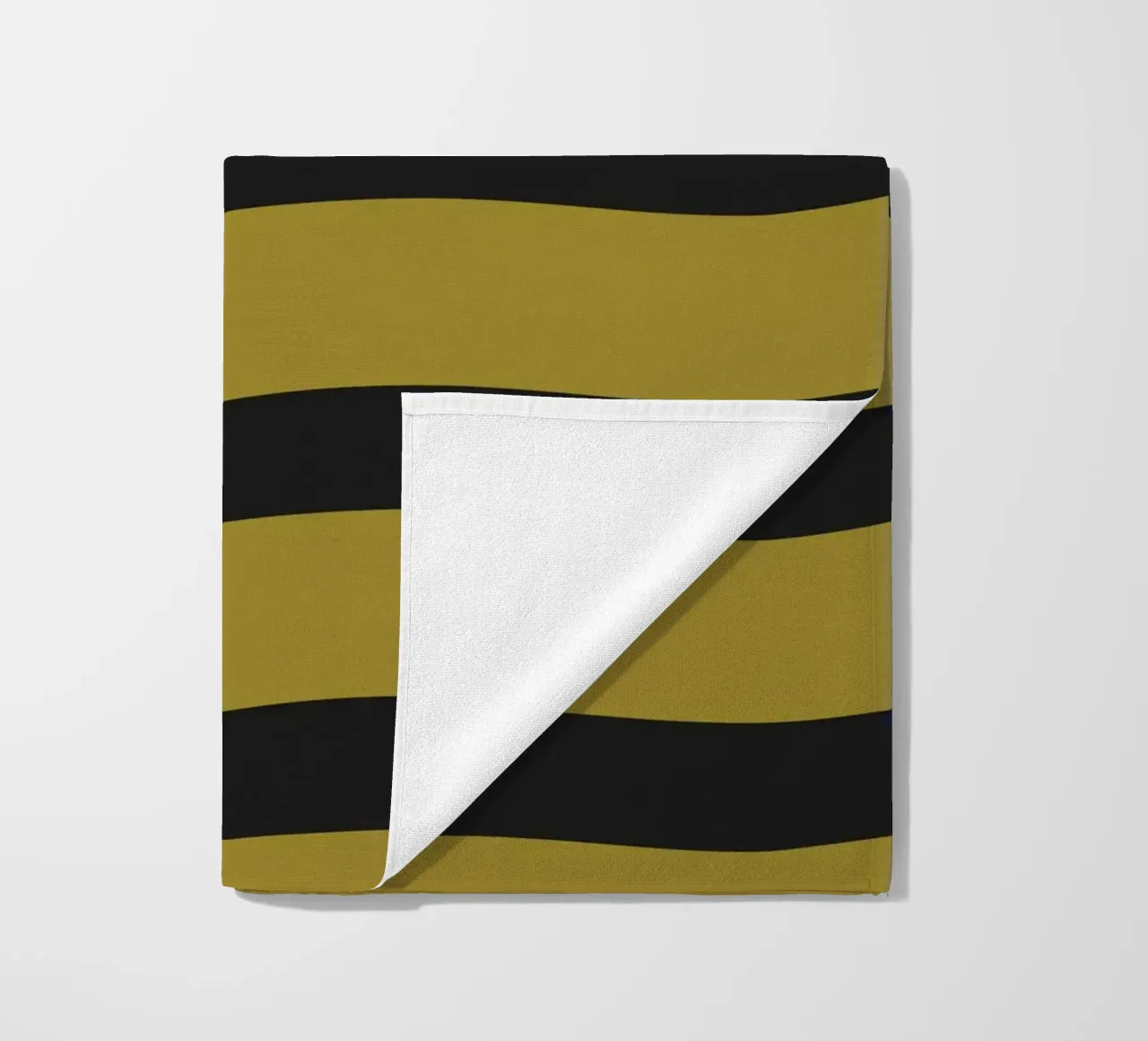 Waves pattern 27 beach towel by Little Dean