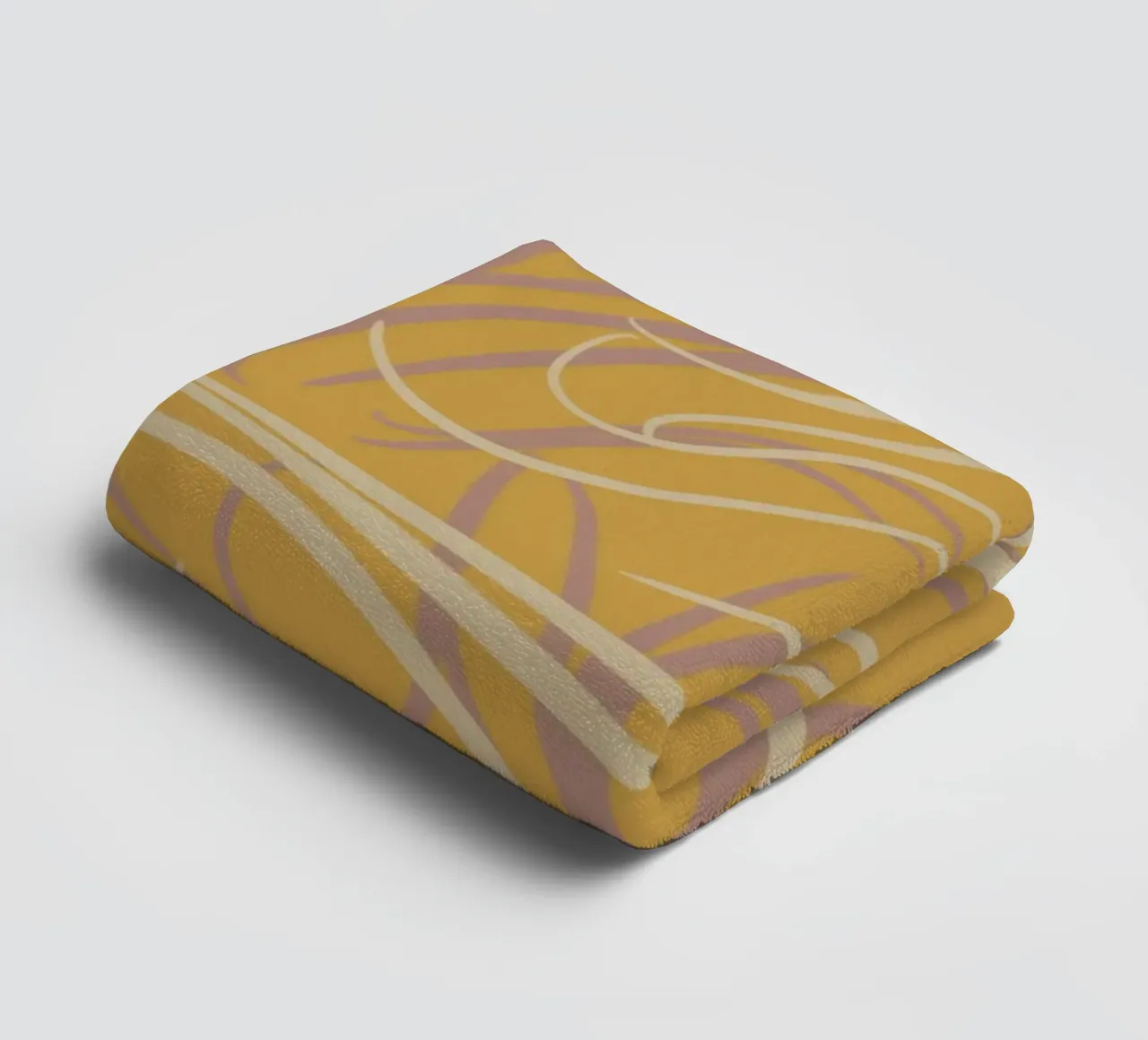 Fluid design 06 towel by Little Dean