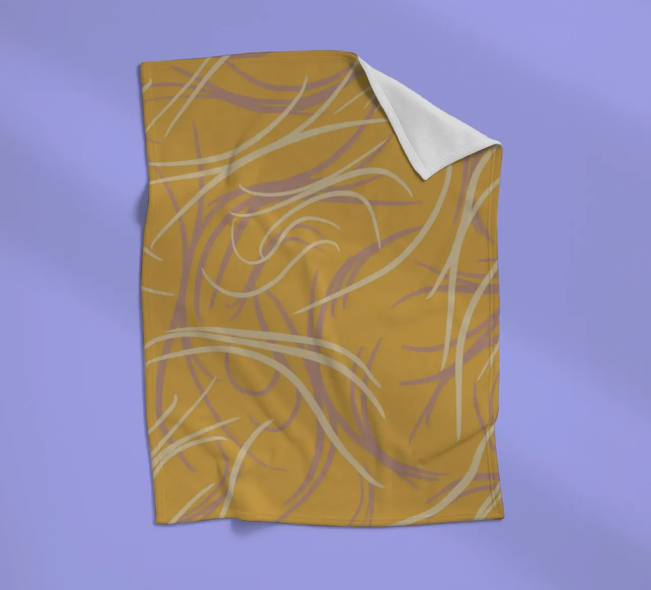 Design fluido 06 coperta in pile da Little Dean