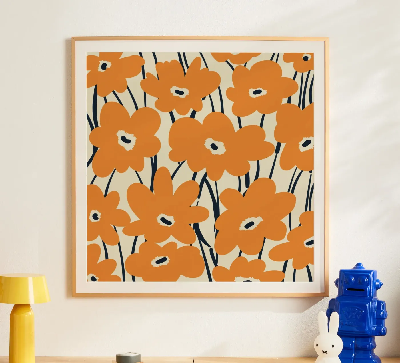 Botanical pattern 09 poster by Little Dean