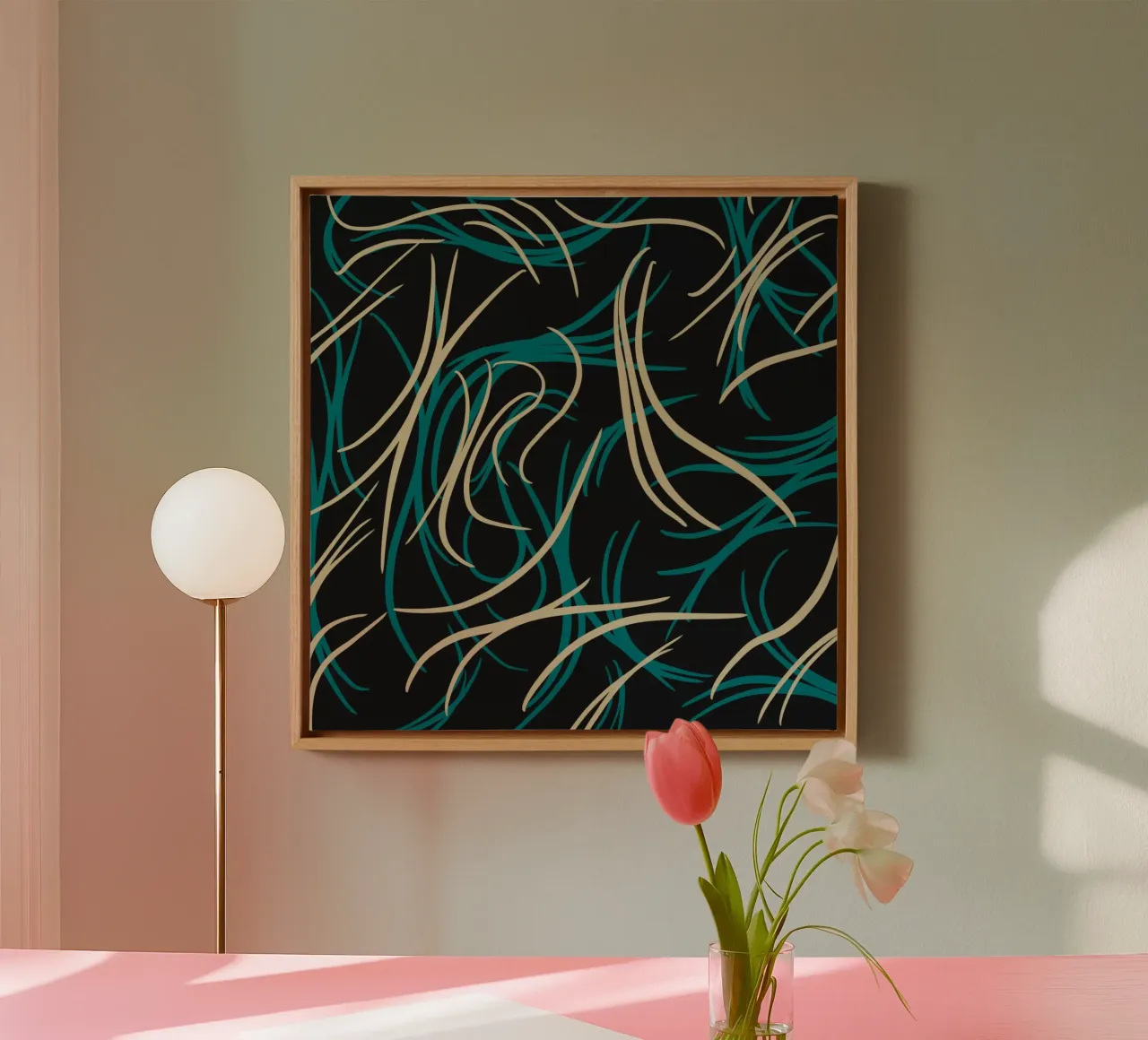 Design fluido 07 tela da Little Dean