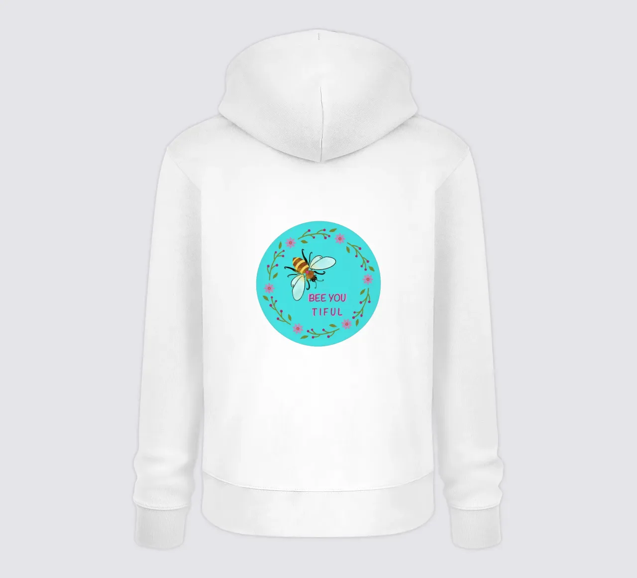 BEE YOU TIFUL giallo felpa con cappuccio da ElfenStil