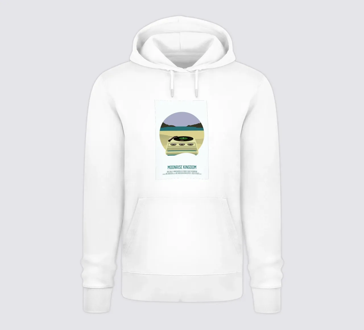 Moonrise Kingdom felpa con cappuccio da Bruno Morphet
