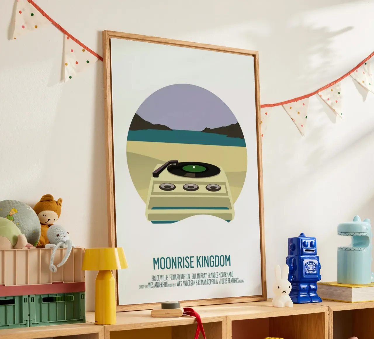 Moonrise Kingdom plexiglass da Bruno Morphet