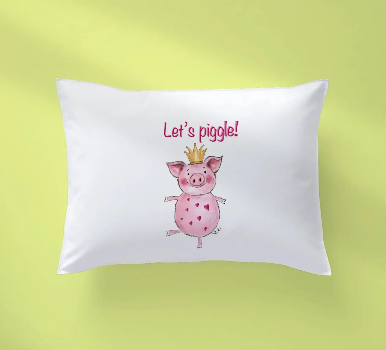 Let‘s piggle cuscino da ElfenStil