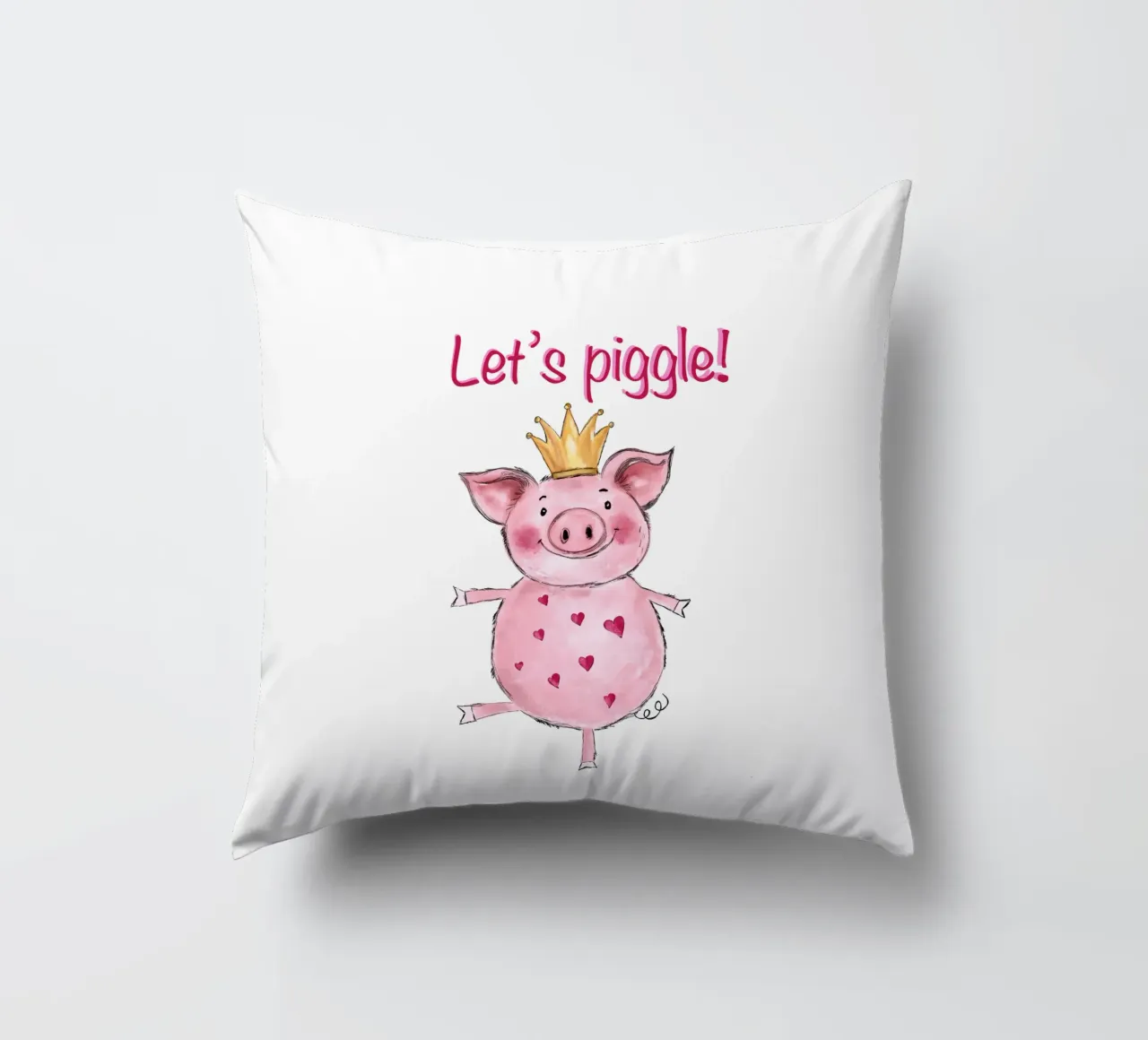 Let‘s piggle cuscino da ElfenStil