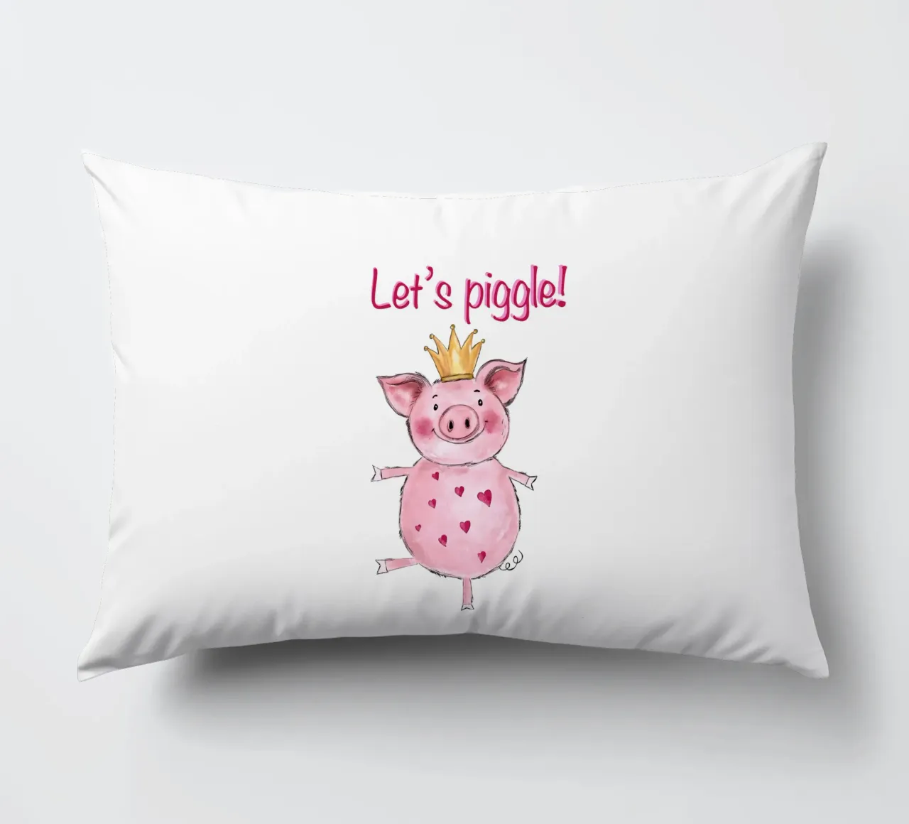 Let‘s piggle cuscino da ElfenStil