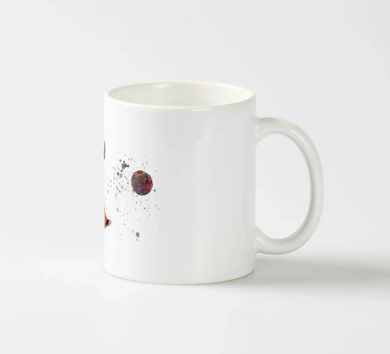 Giocatore di calcio ad acquerello tazza in ceramica da ⚽ Sports Pulse
