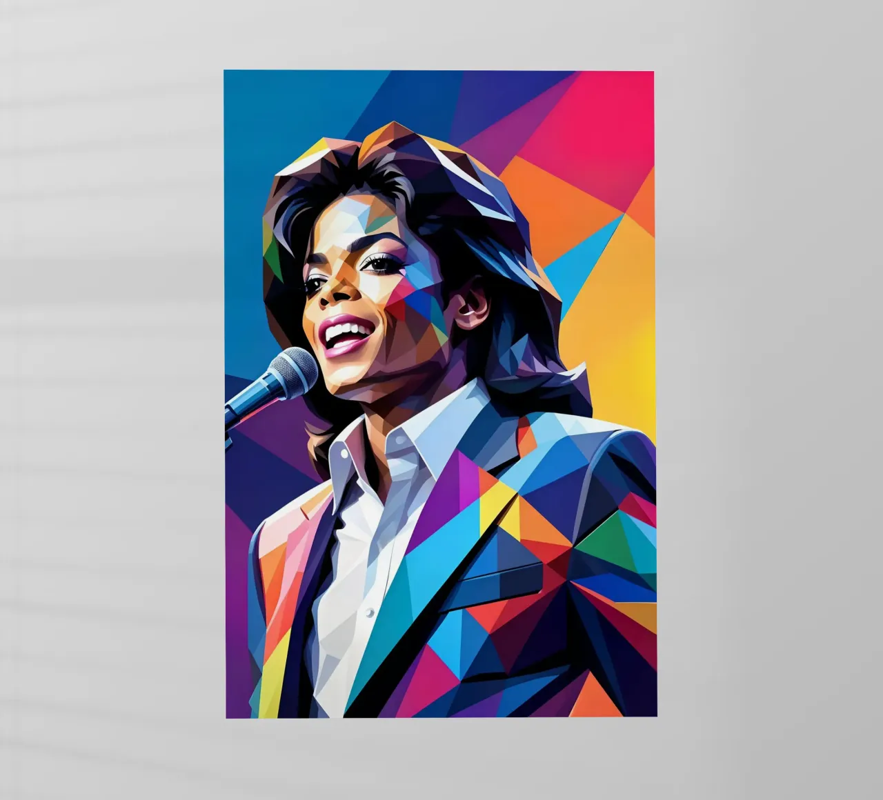 Michael Jackson wpap art pellicola backlit da BONANZA