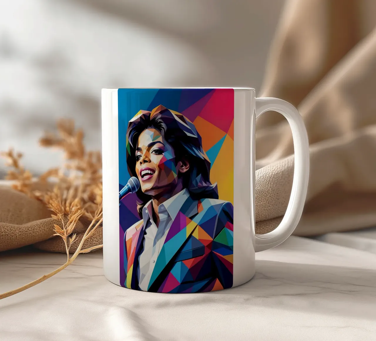 Michael Jackson wpap art tazza in ceramica da BONANZA