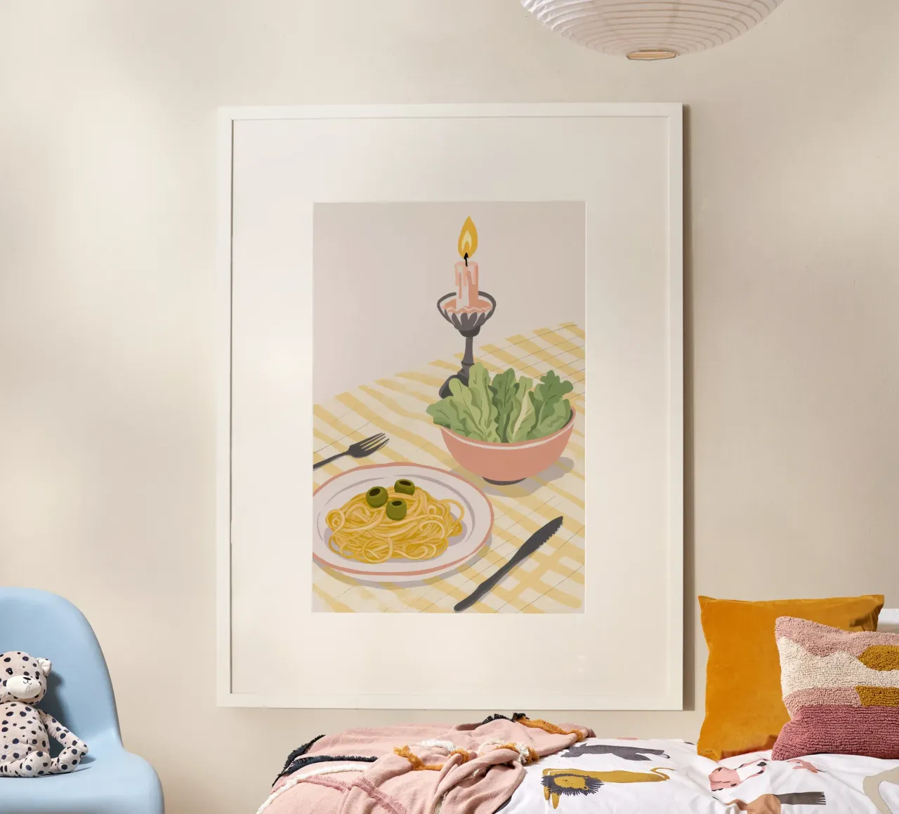 Pasta Serenity a lume di candela poster da Scaller Stars
