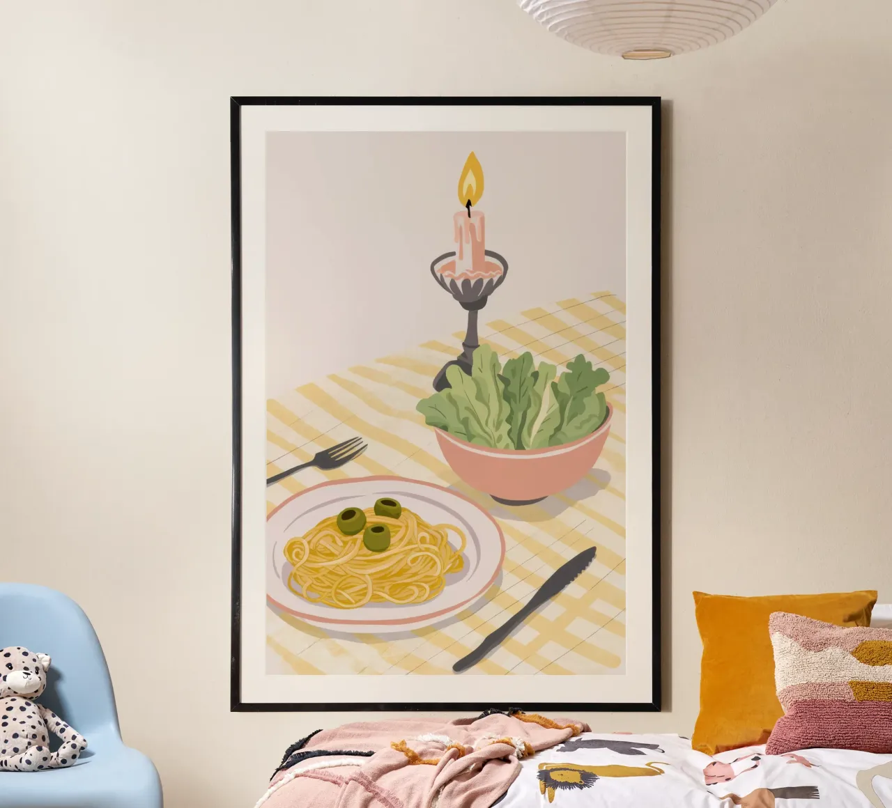 Pasta Serenity a lume di candela poster da Scaller Stars