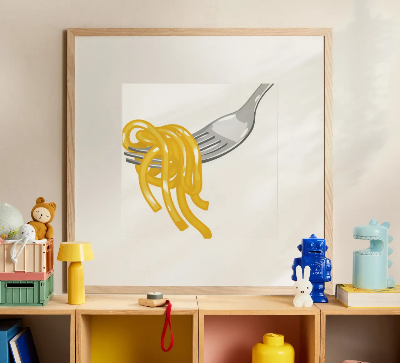 Una forchettata di sole poster da Nova Glaze