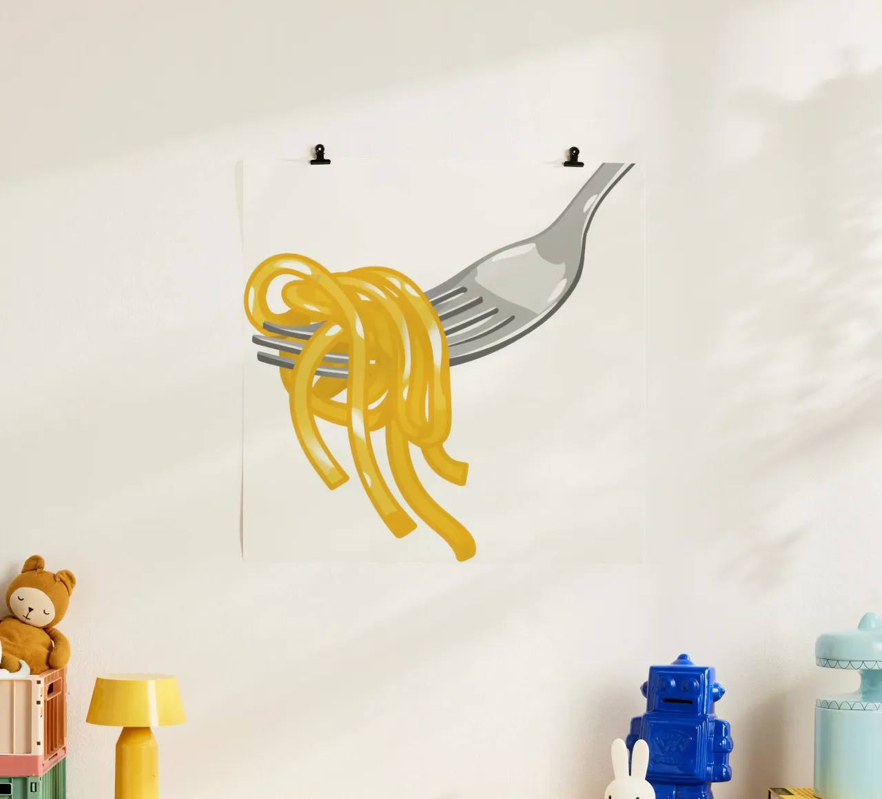 Una forchettata di sole poster da Nova Glaze
