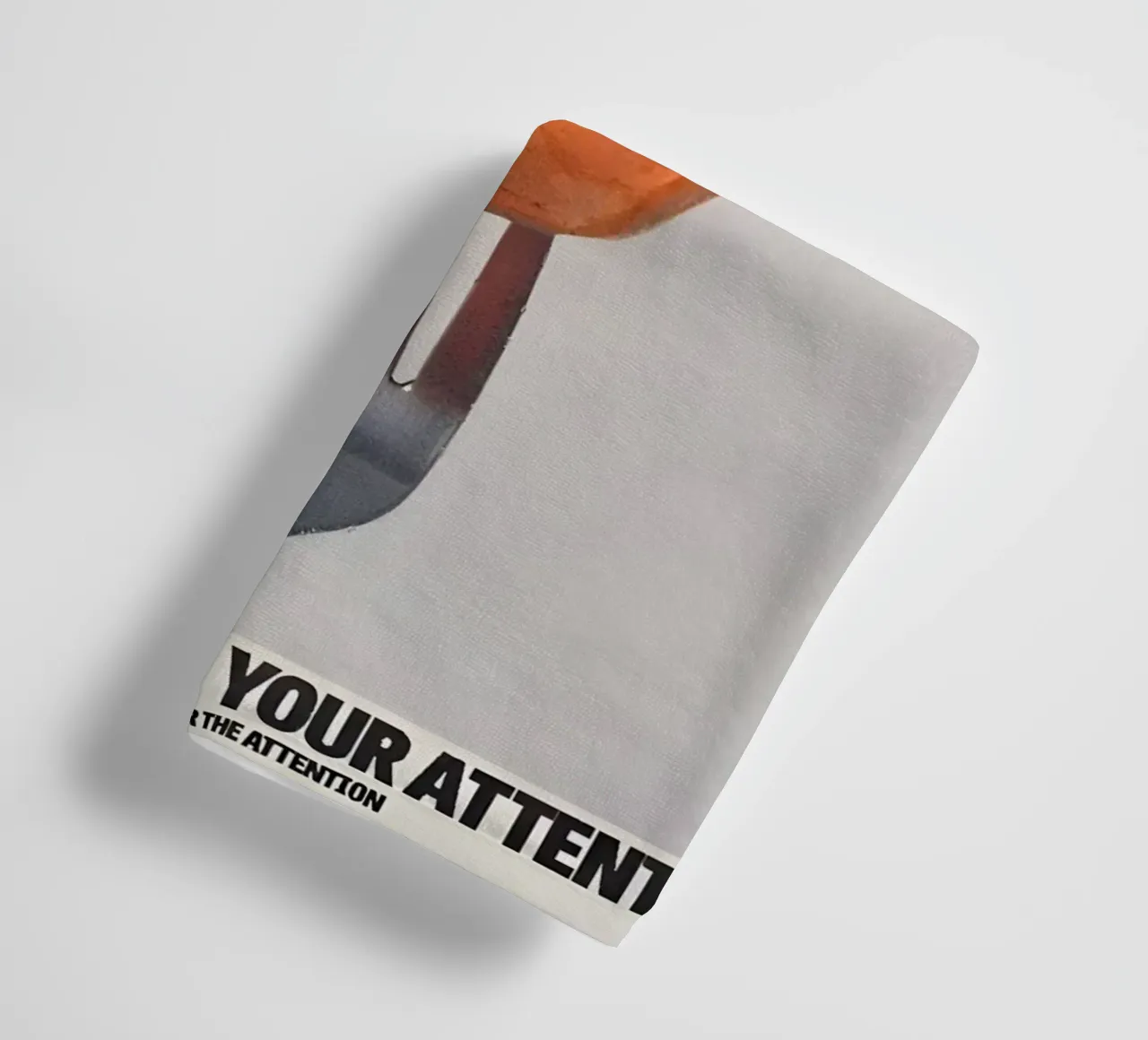 "THIS NOT A SHRIMP" asciugamano da bagno da Type & Tape