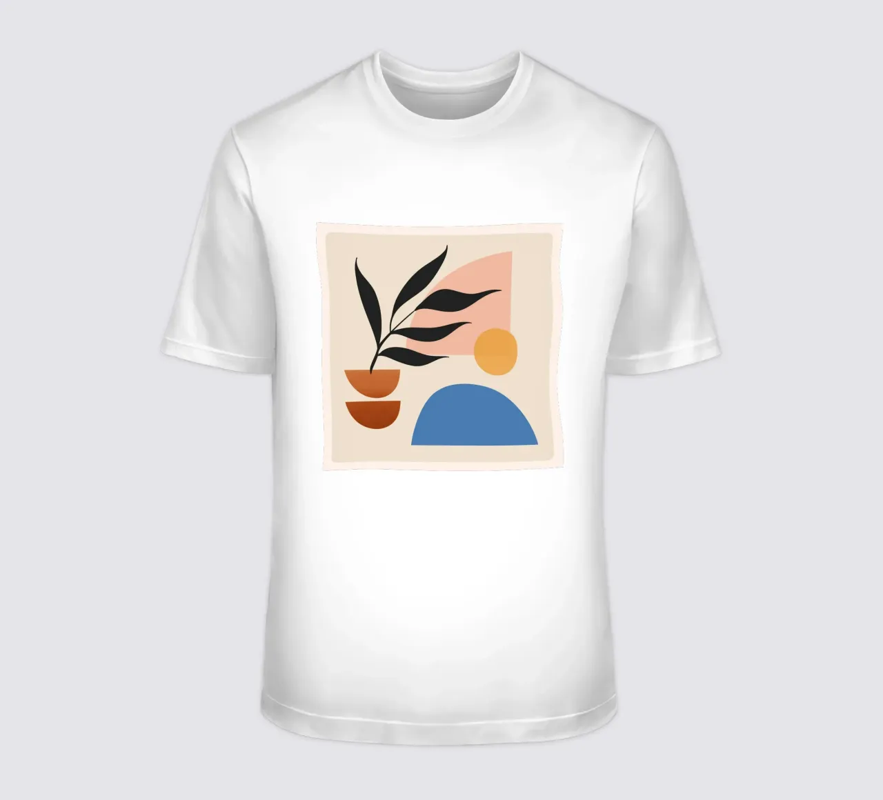 Abstract Minimal Shapes 55 t-shirt by ThingDesign