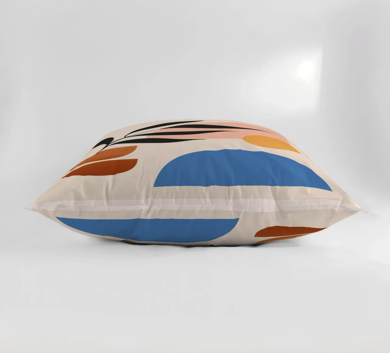 Abstract Minimal Shapes 55 decorative cushion by ThingDesign