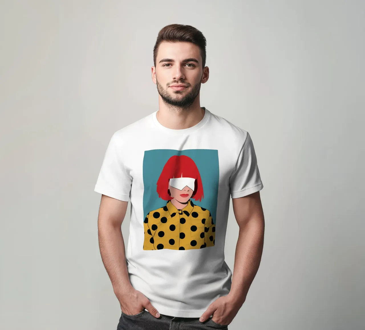 Enigma a pois t-shirt da Scaller Stars