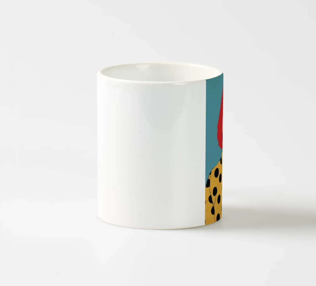 Enigma a pois tazza in ceramica da Scaller Stars