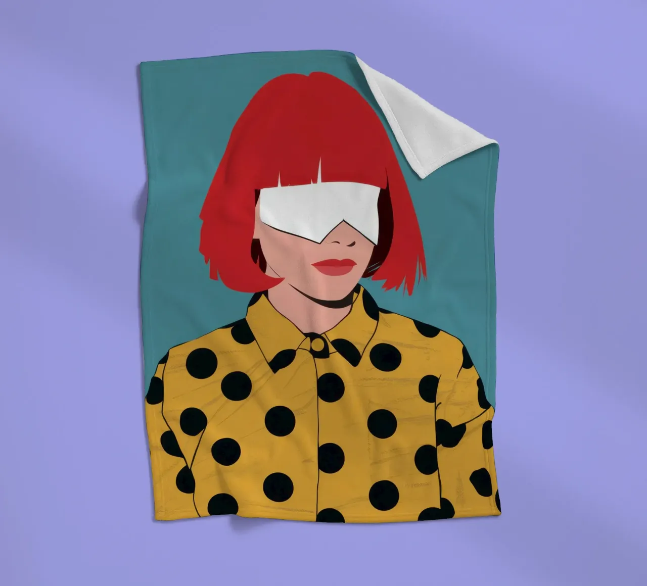Enigma a pois coperta in pile da Scaller Stars