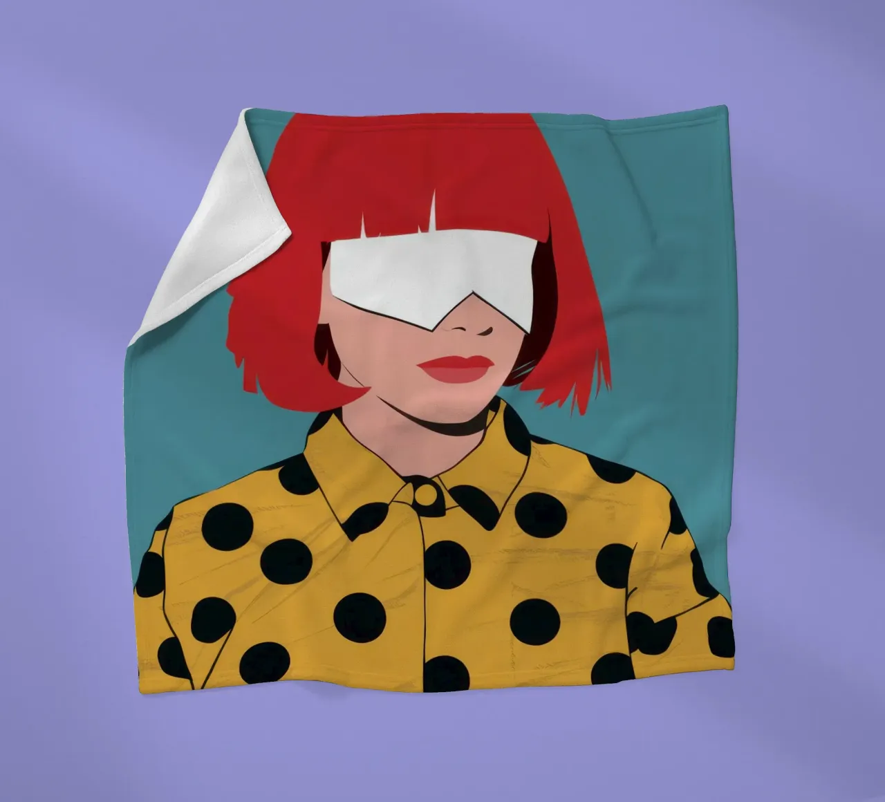 Enigma a pois coperta in pile da Scaller Stars