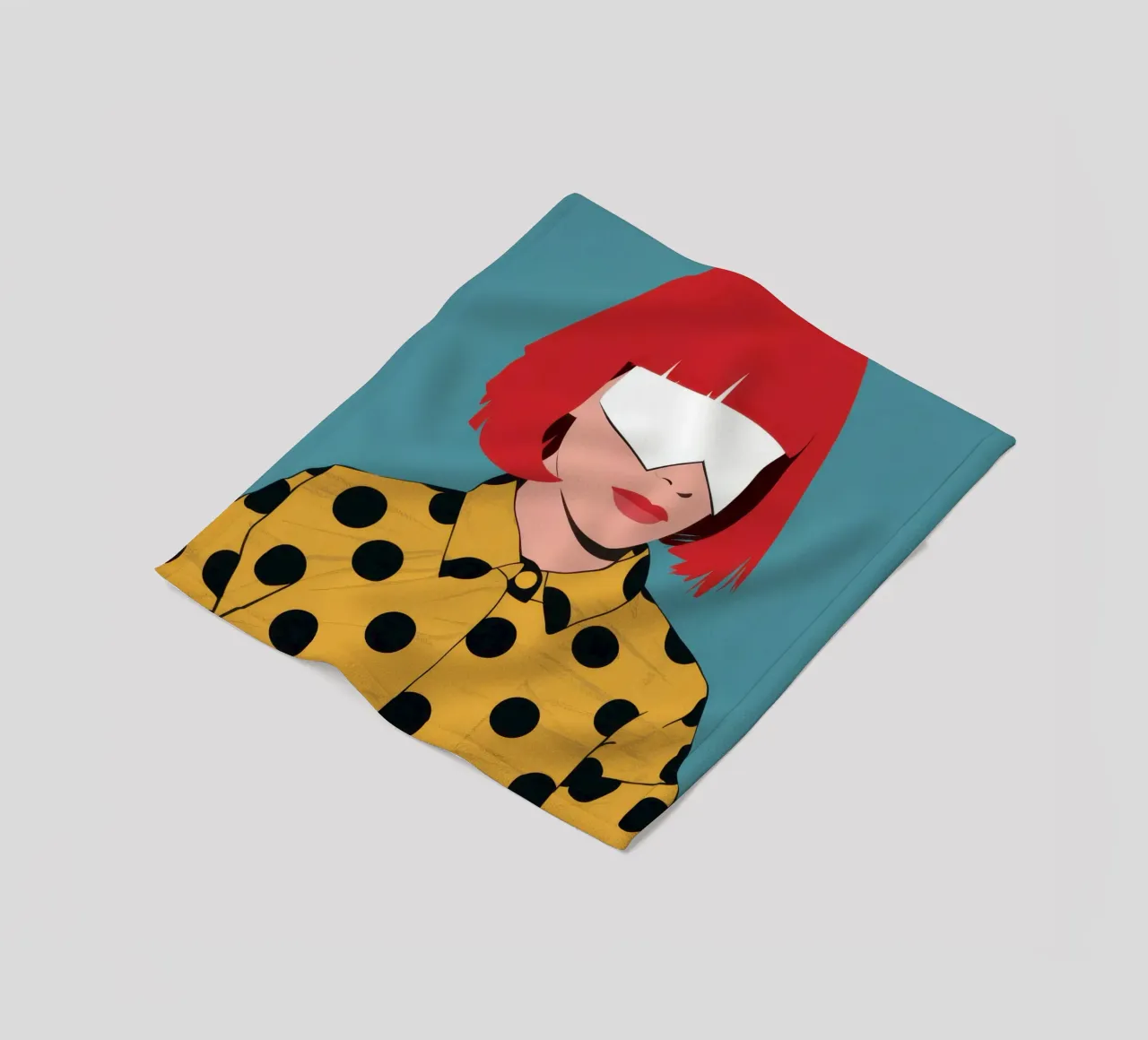 Enigma a pois coperta in pile da Scaller Stars